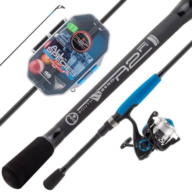 Combo de pesca – Caña + Carrete + Kit (48 piezas)